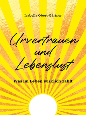 cover image of Urvertrauen und Lebenslust